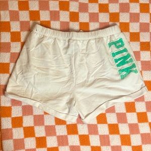 Pink boyfriend shorts